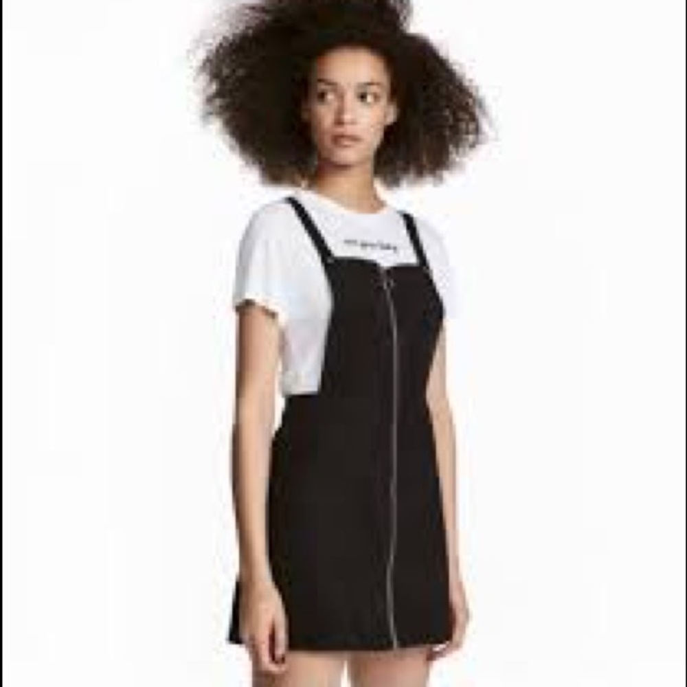 💝Black Bib Skirt / Overall💝